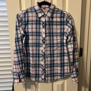 Banana Republic Plaid Long Sleeve Shirt